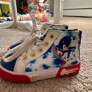 Sonic toddler boy shoes
